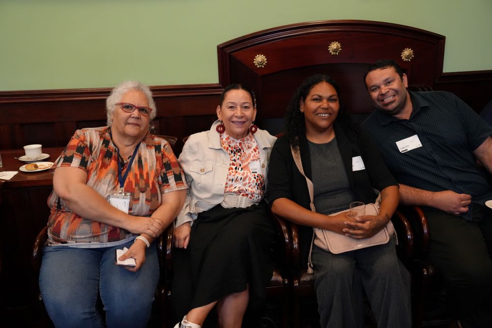 Members Eunice Aston, Susan Dixon, Danni Smith and Doug Clinch